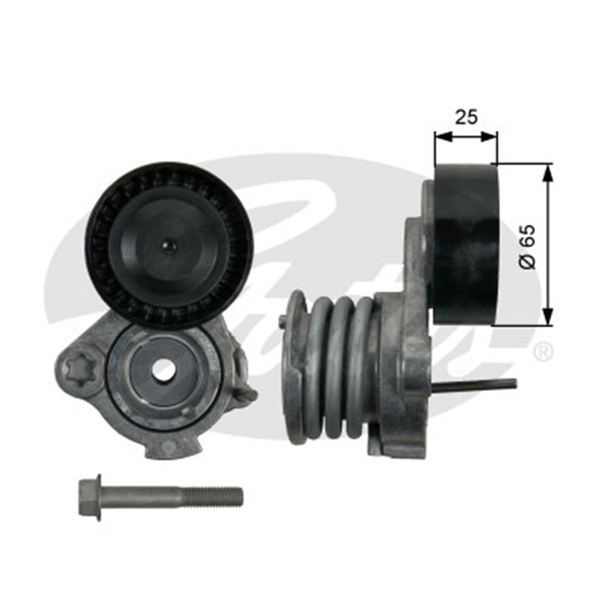 GATES T39239 - V Kayis Gergi Rulmani - Opel Captiva/cruze/epica/lacetti/antara