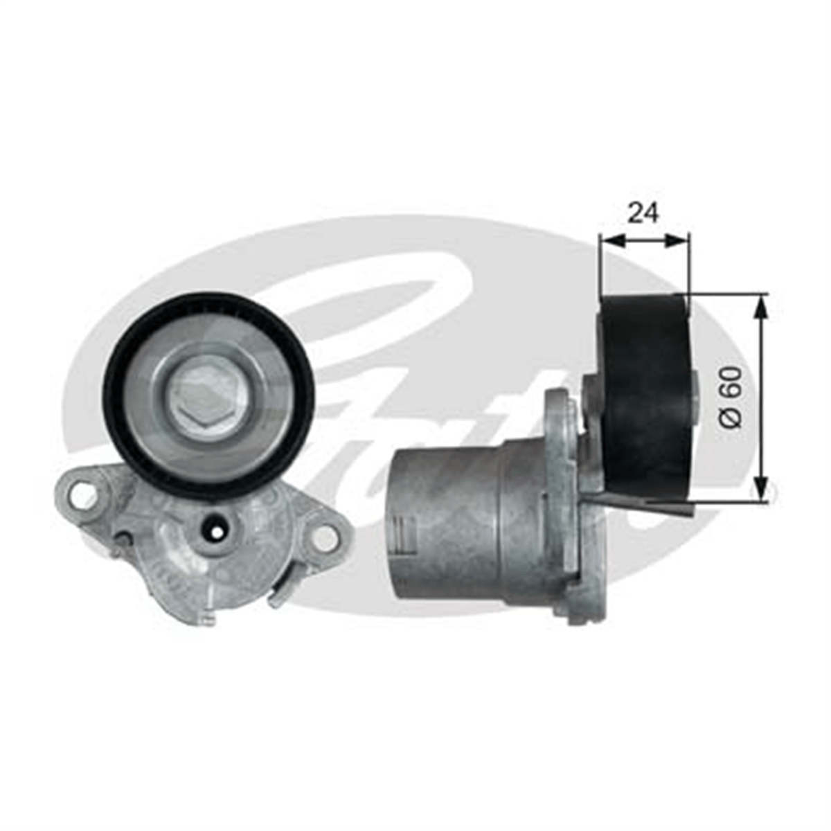 GATES T39272 - V Kayis Gergisi Komple - Vw Golf7