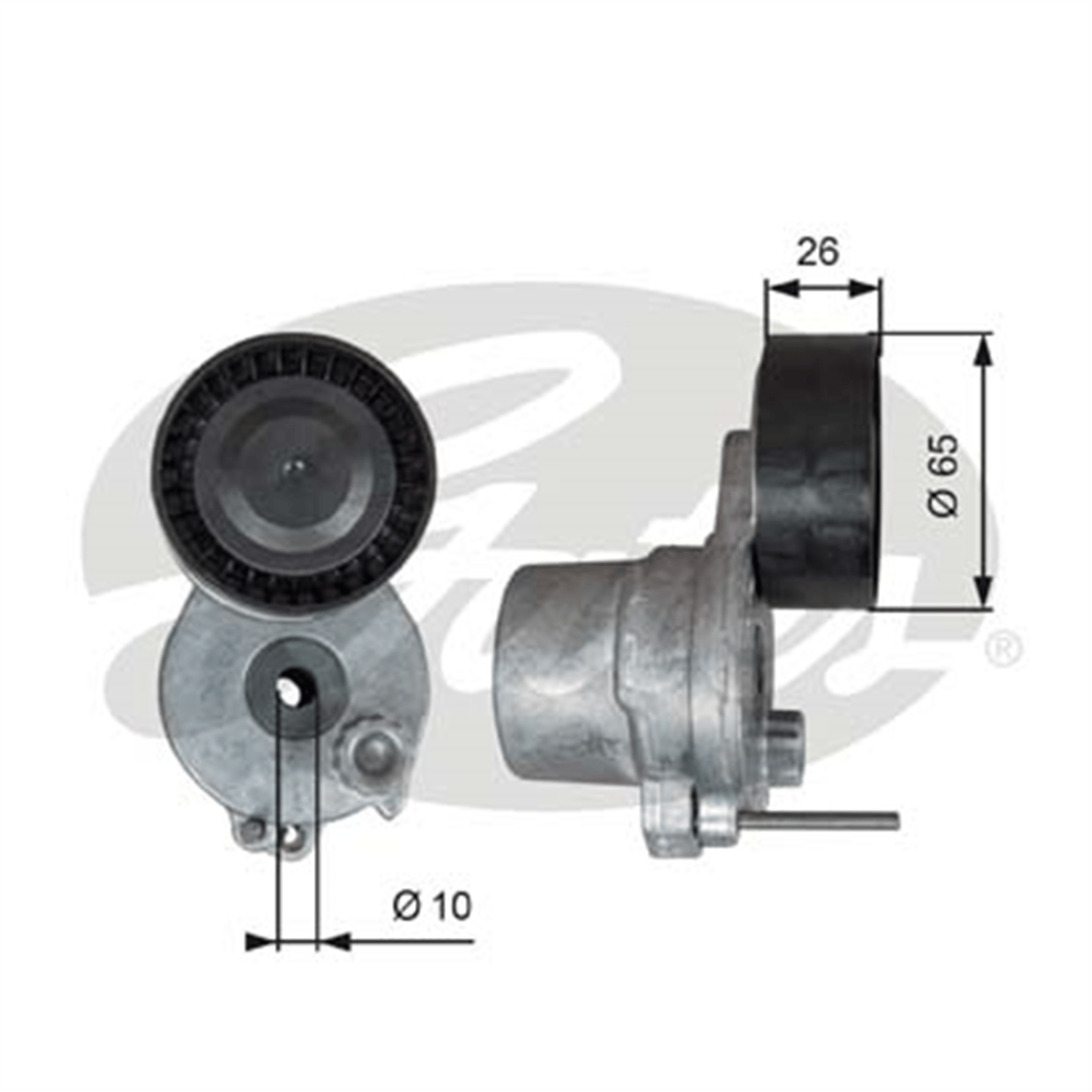 GATES T39338 - V Kayis Gergisi Komple - Mercedes 204-205-212-213-207-238- Glk204-glc253-slk172