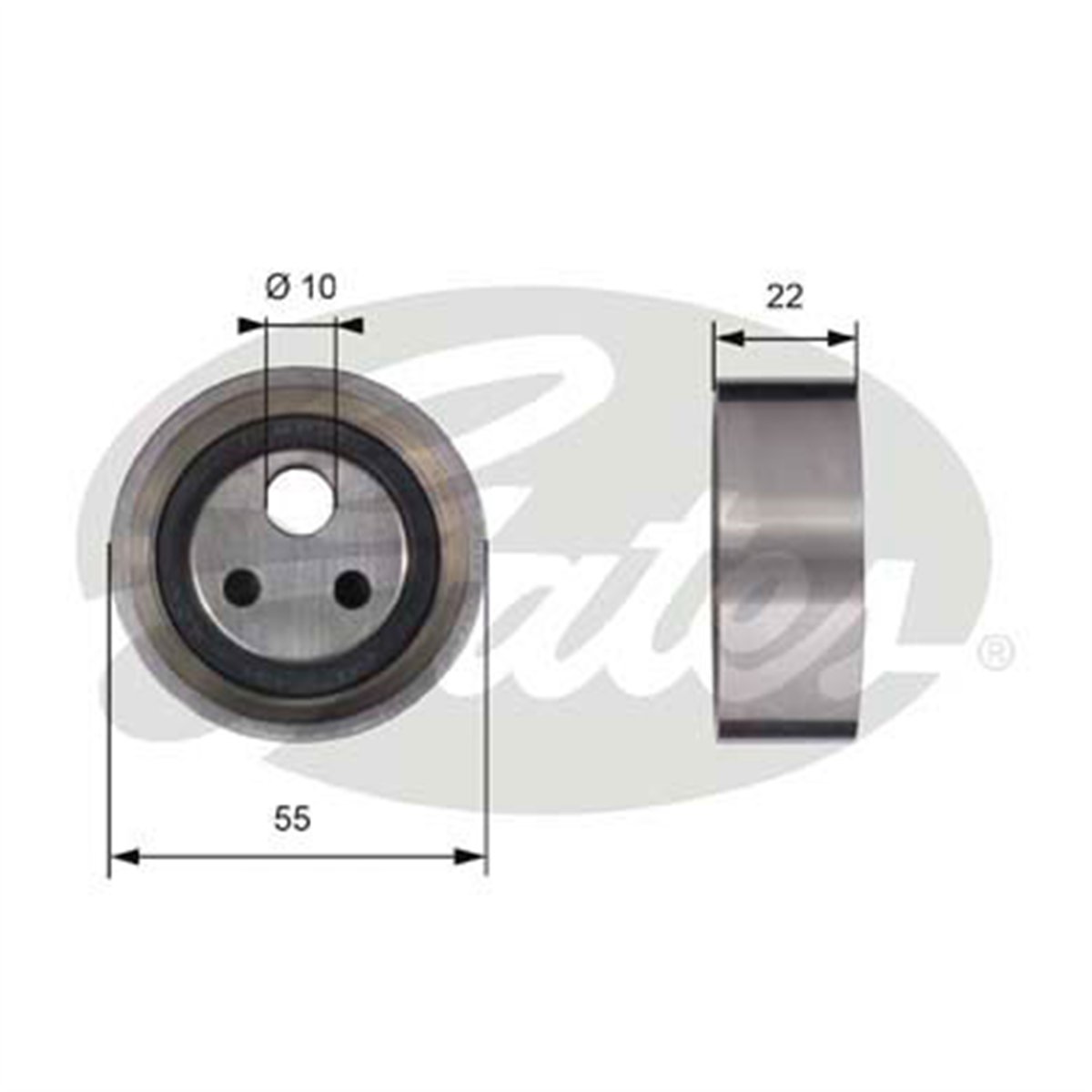 GATES T41155 - Triger Gergi Rulmani - Renault R19/clio/kango/megan