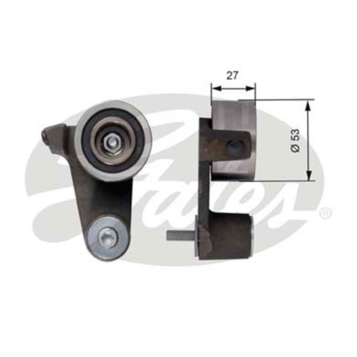 GATES T41165 - Eksantrik Gergi Rulmani - Renault Laguna/safrane