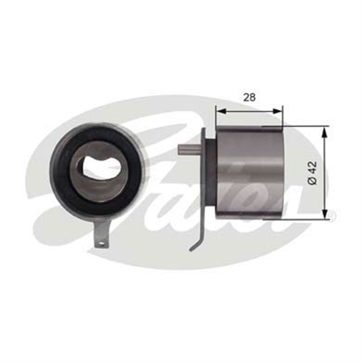 GATES T41267 - Eksantrik Gergi Rulmani - Opel Kalos Aveo Spark