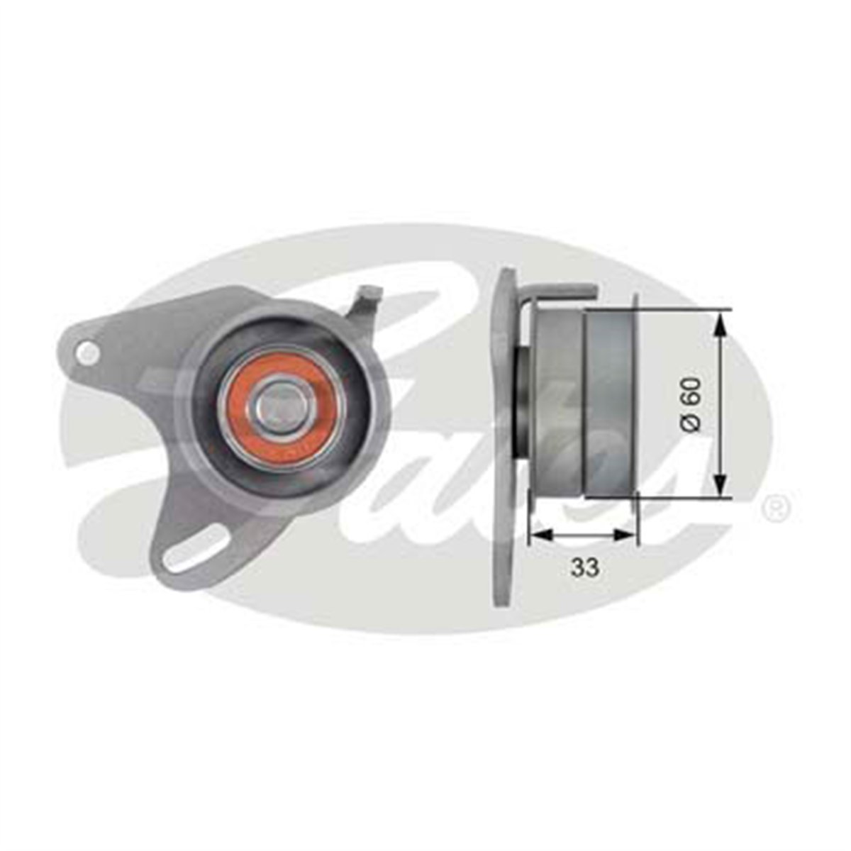 GATES T42129 - Triger Gergi Rulmani - Kore H100 Min/h-1/starex/galloper/l200/l300