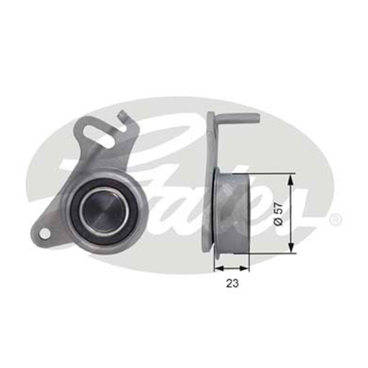 GATES T42130 - Balans Gergi Rulmani - Kore H100/starex/bongo/l200/l300