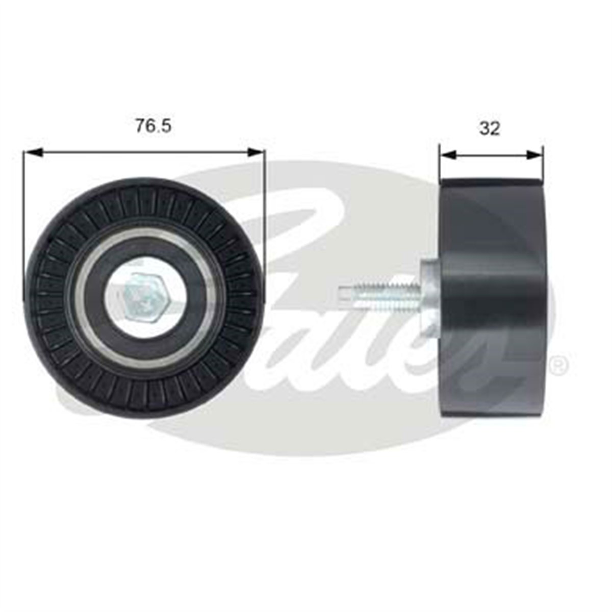 GATES T42201 - V Kayis Gergi Rulmani - Fiat Jeep Cherooke/voyager