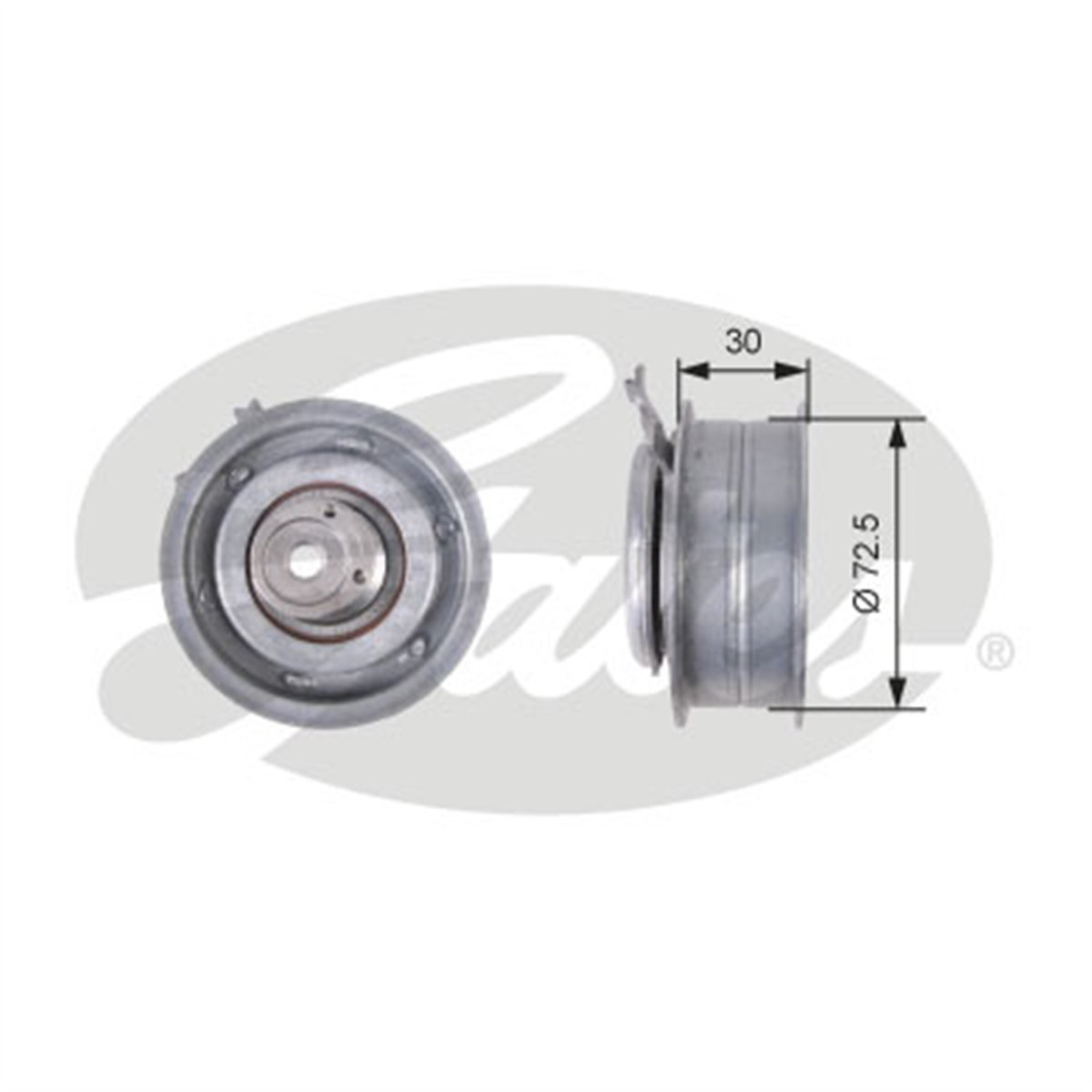 GATES T43010 - Eksantrik Gergi Rulmani - Vw Golf4-golf5-golf6-bora-jetta-a3-toledo-leon