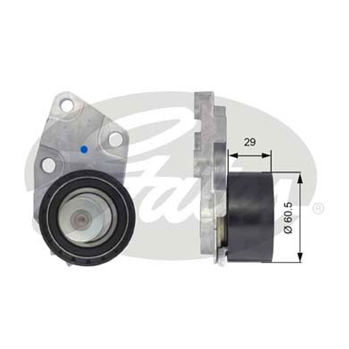 GATES T43039 - Eksantrik Gergi Rulmani - Opel Kalos Lacetti