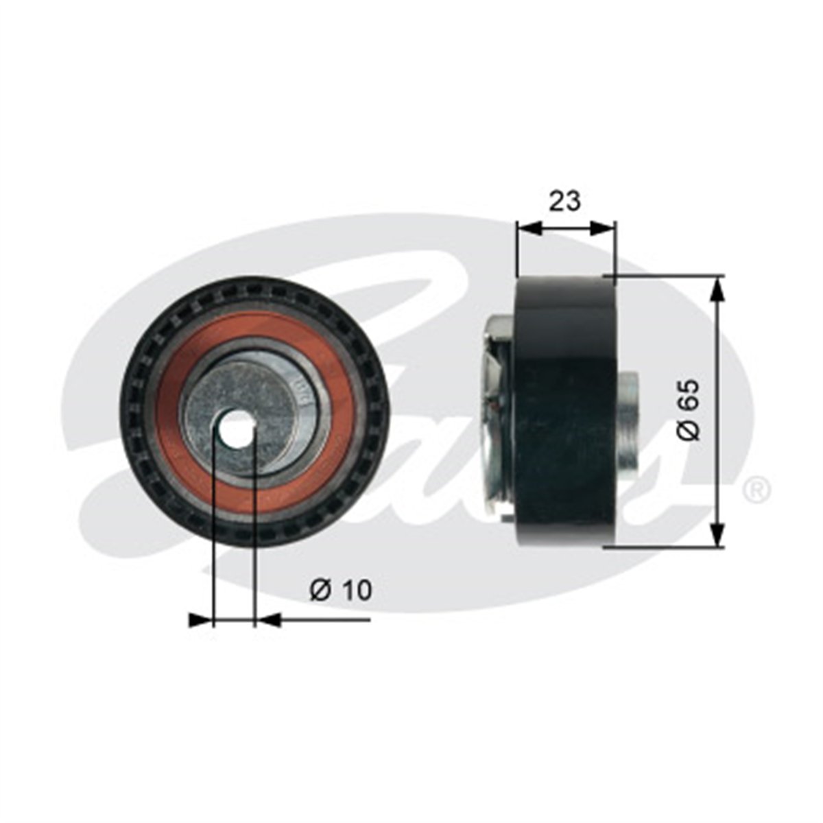GATES T43228 - Triger Gergi Rulmani - Fiat Lada Granta