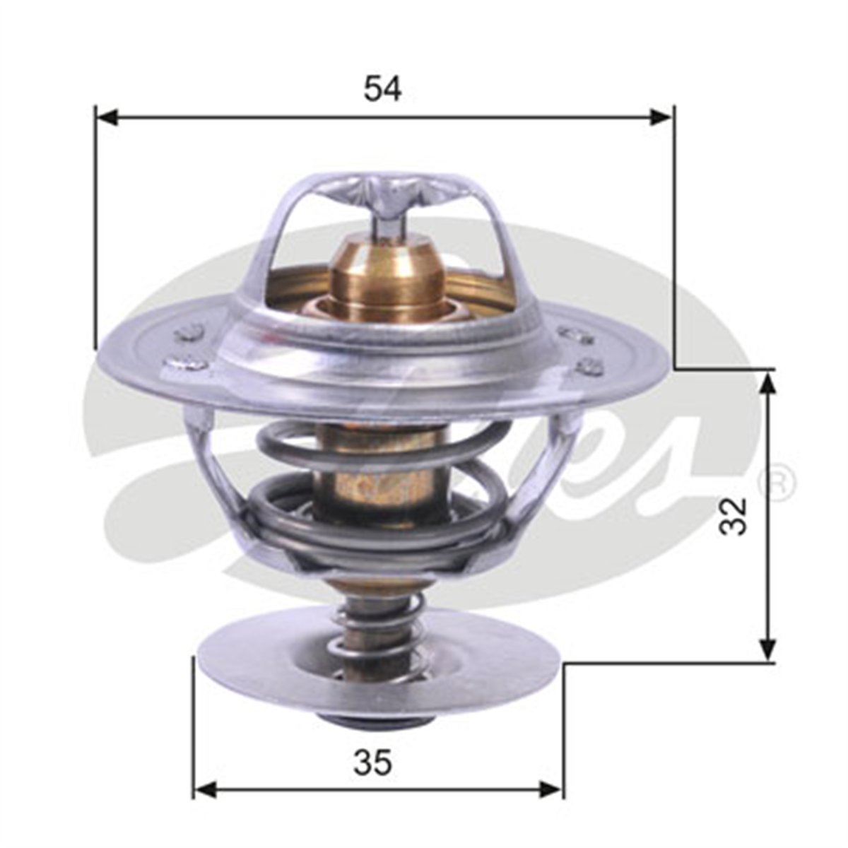 GATES TH11287G1 - Termostat - Vw Golf4-bora-passat-caddy-t4-polo Classic