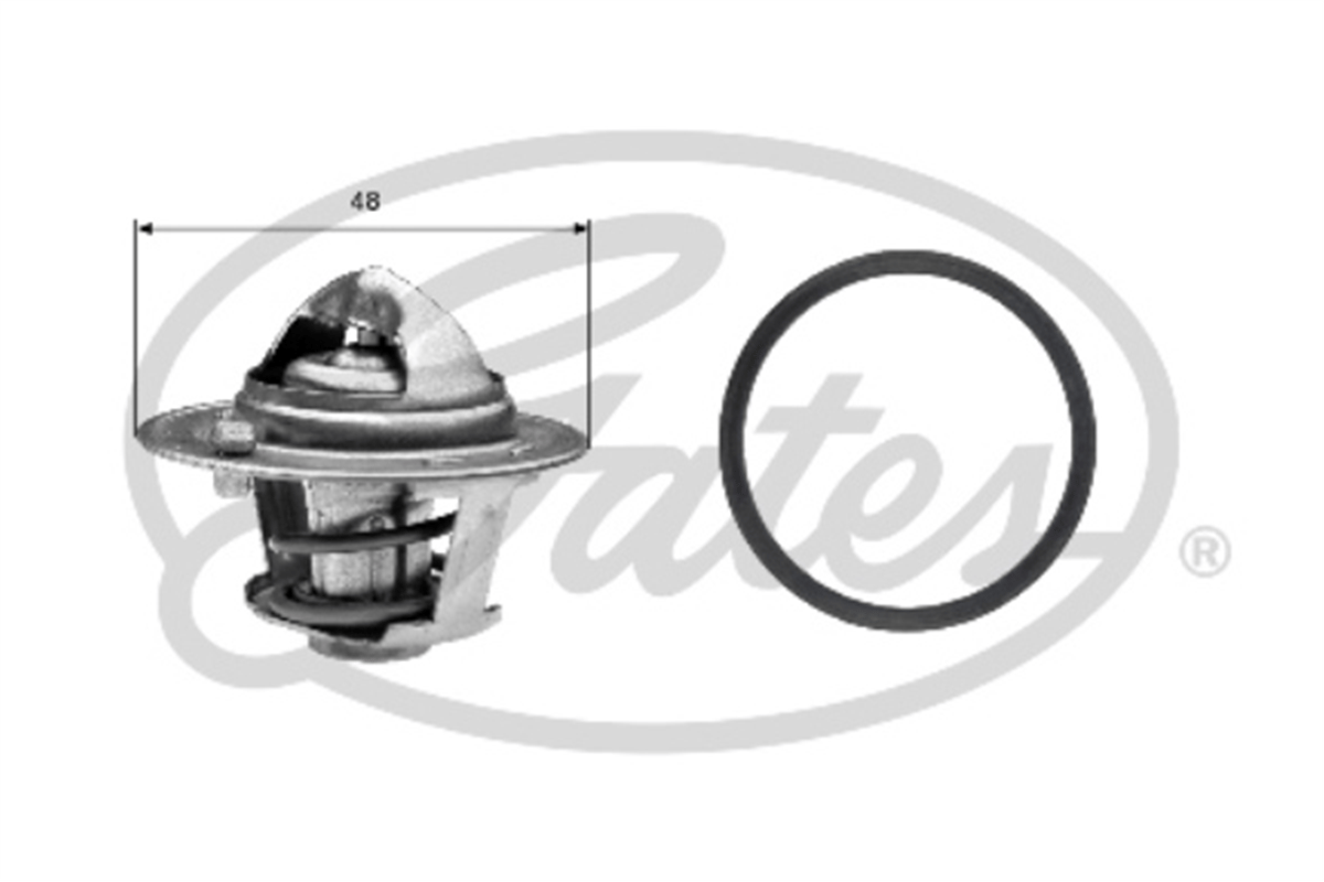 GATES TH25782G1 - Termostat - Ford Focus/fiesta