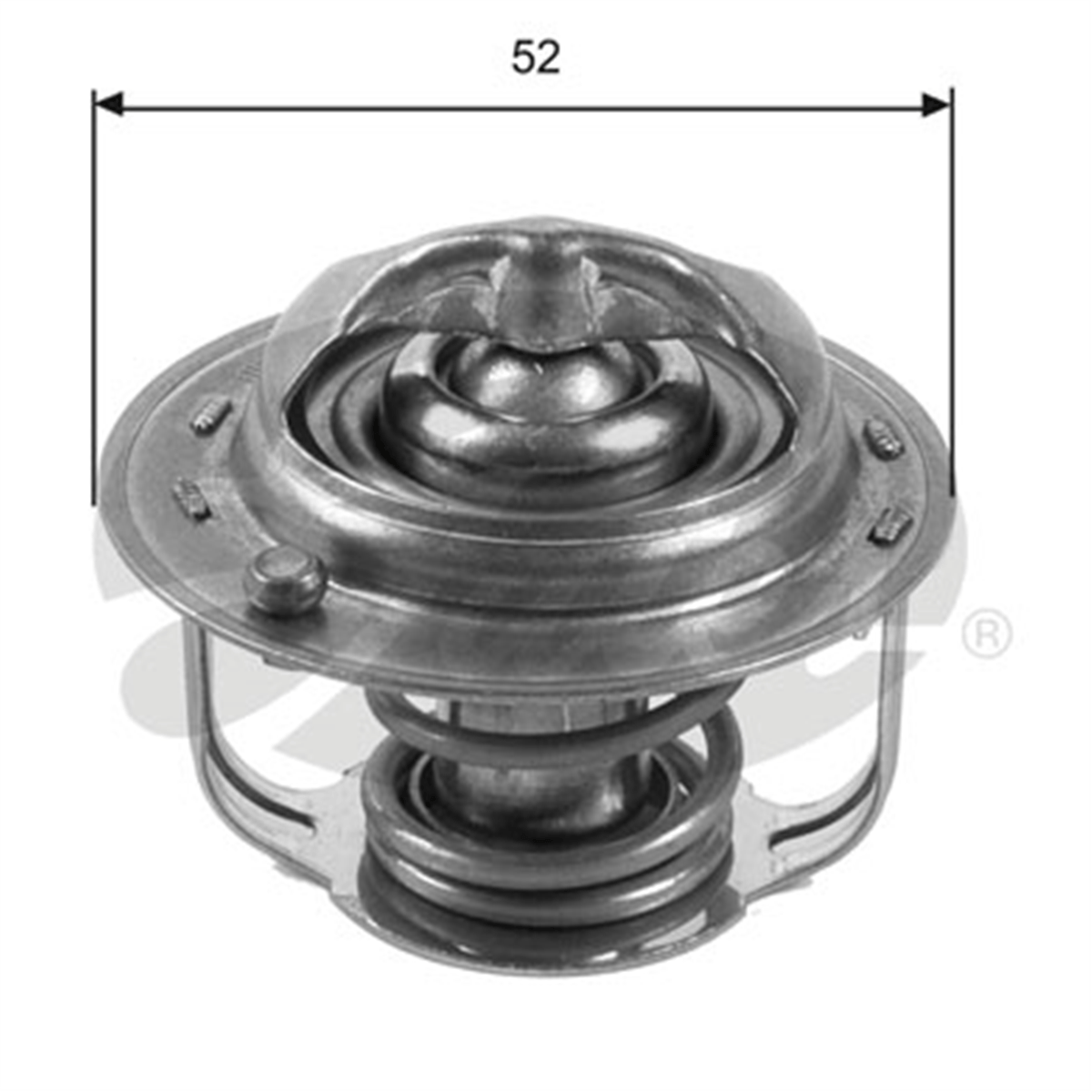 GATES TH35682G1 - Termostat - Fiat Fiat Sedici/suziki Grand Vitara Ii