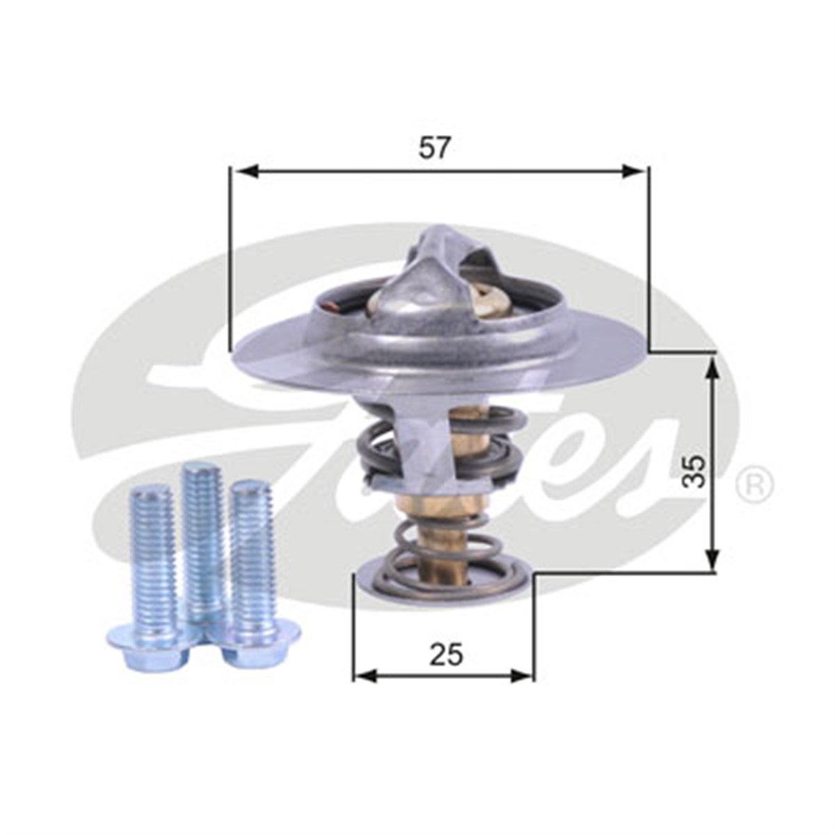 GATES TH44390G1 - Termostat Yuvasi - Ford Focus/s40/s80