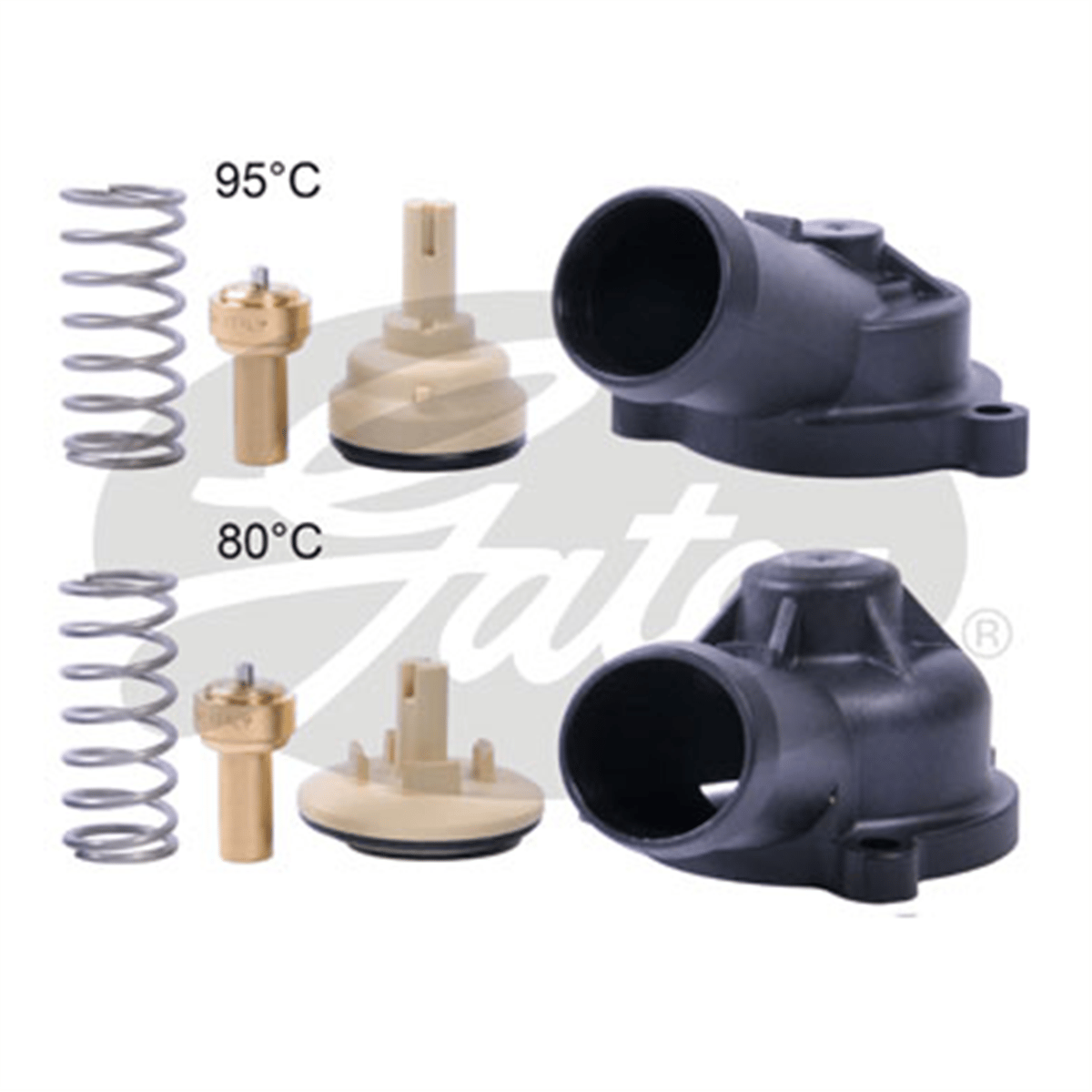 GATES TH702K1 - Termostat - Vw Golf5-golf6-jetta-passat