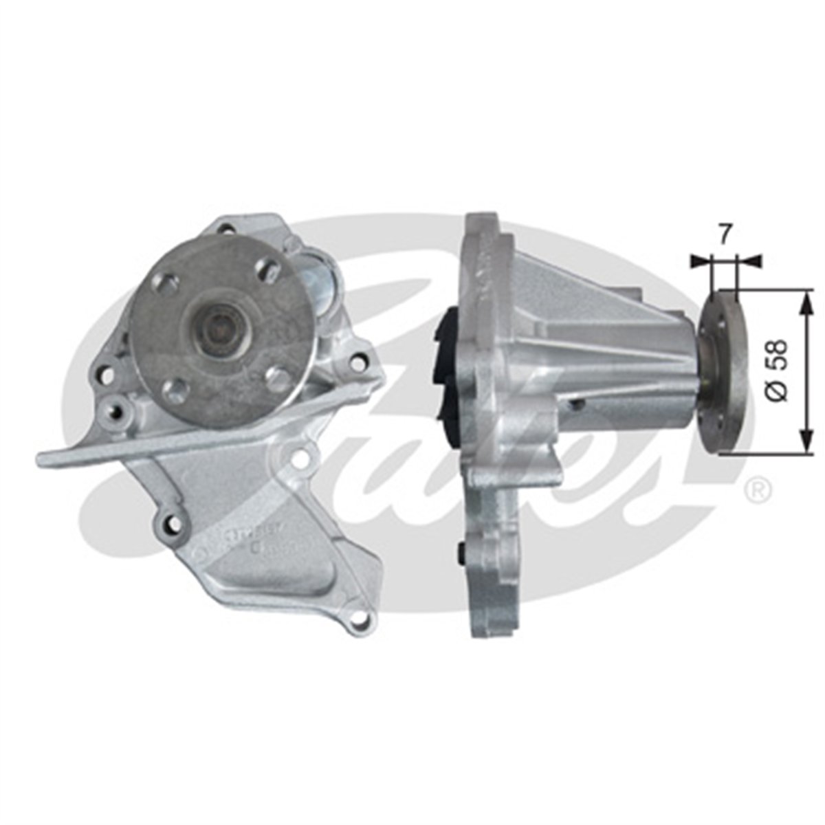 GATES WP0118 - Devirdaim - Ford Focus/fiesta/mazda 2