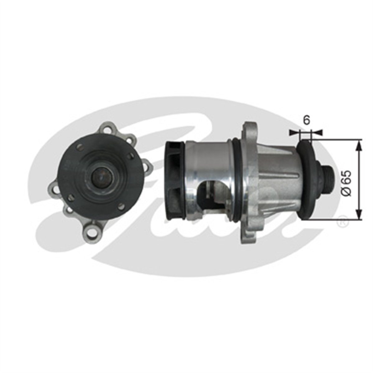 GATES WP0137 - Devirdaim - Bmw E30-e34-e36-e46-z3 36