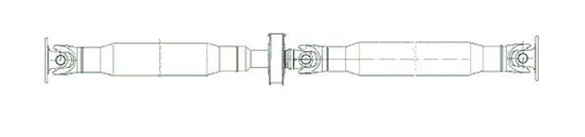 GKN GKNP20013 - Saft Komple - Vw Lt-sprinter
