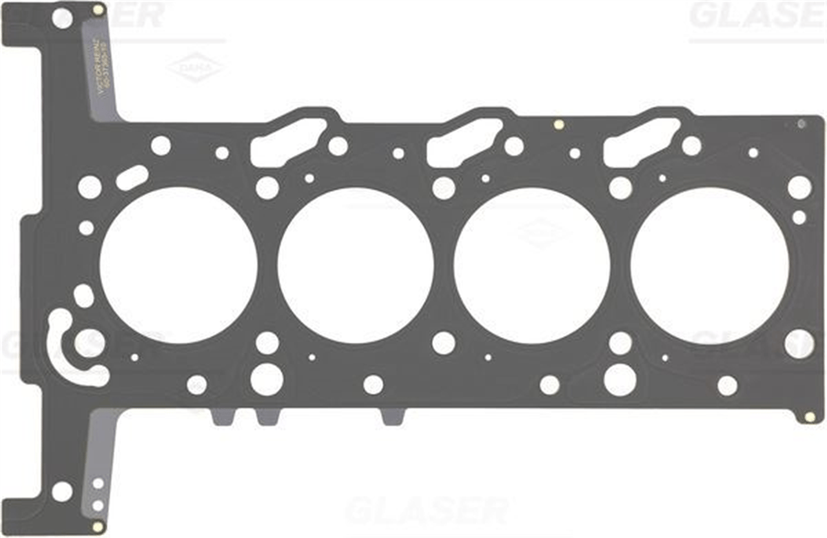 GLASER H40597-10 - Silindir Kapak Contasi - Ford Transit V-347 Boxer Iii Jumper Iii