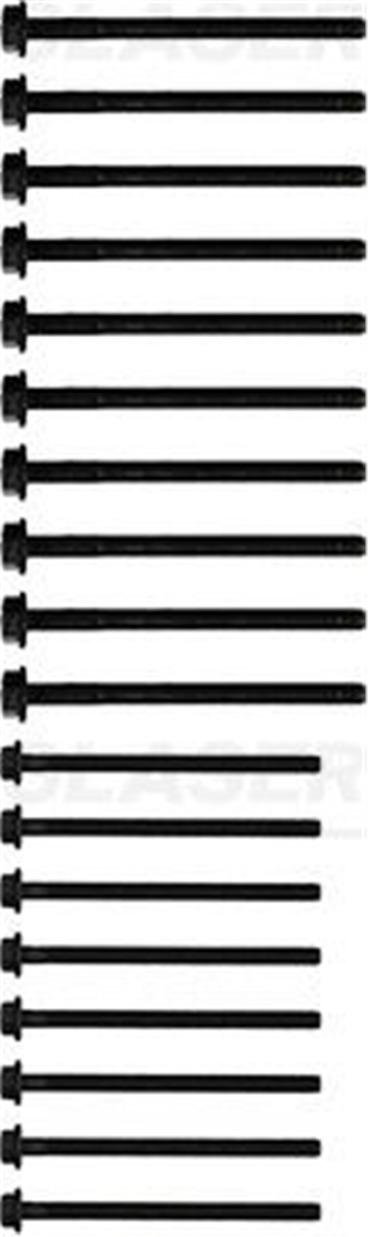 GLASER T59572-00 - Silindir Kapak Saplamasi Set - Ford Transit V-347/362/ranger/boxer-3/jumper-3