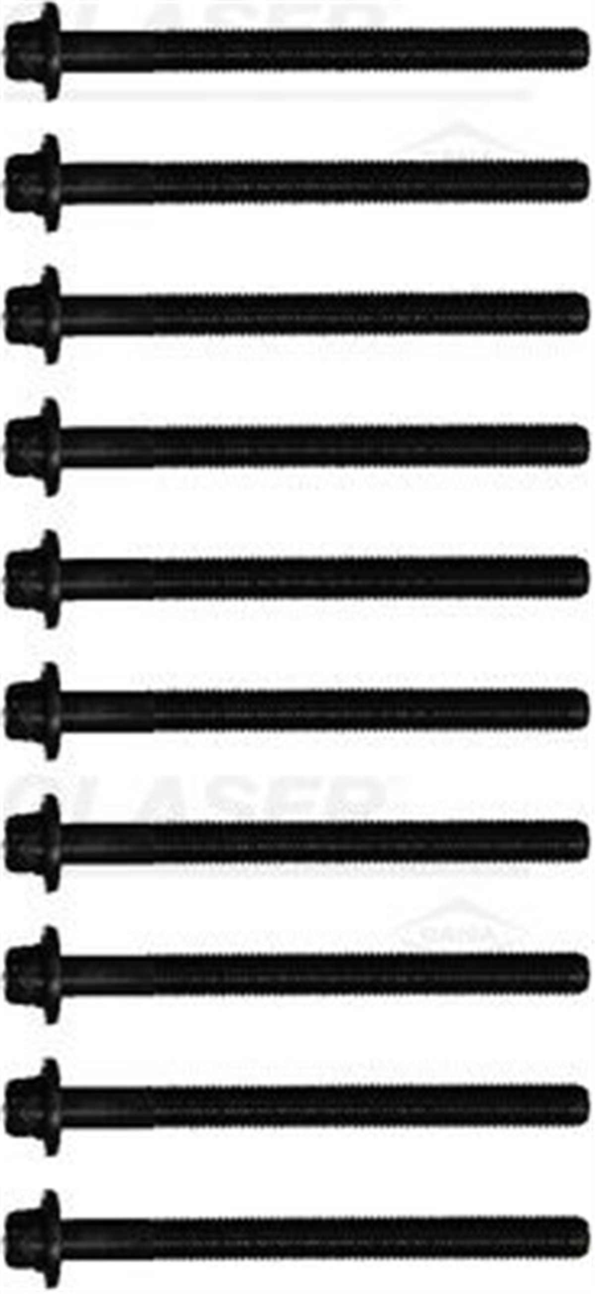 GLASER T80363-00 - Silindir Kapak Saplamasi Set - Renault Kangoo/clio Ii Iii/fluence/megane Ii Iii/modus/duster/logan/mercedes