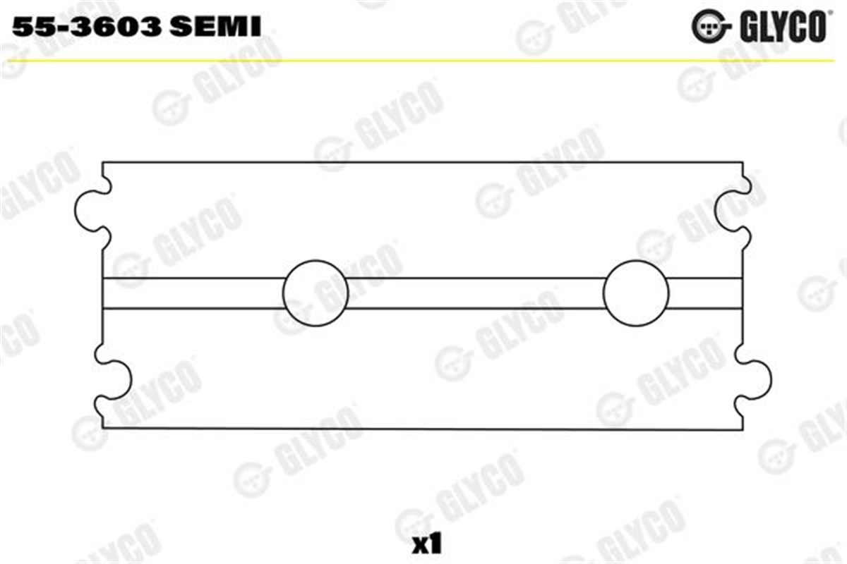 GLYCO SEMI - Piston Kol Burcu - Mercedes W124-201-202-210