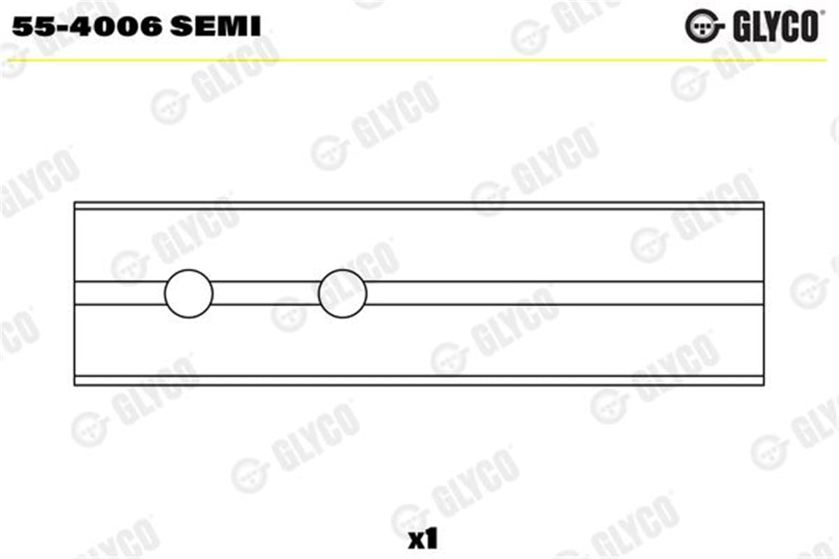GLYCO SEMI - Piston Kol Burcu - Mercedes W204-207-211-212