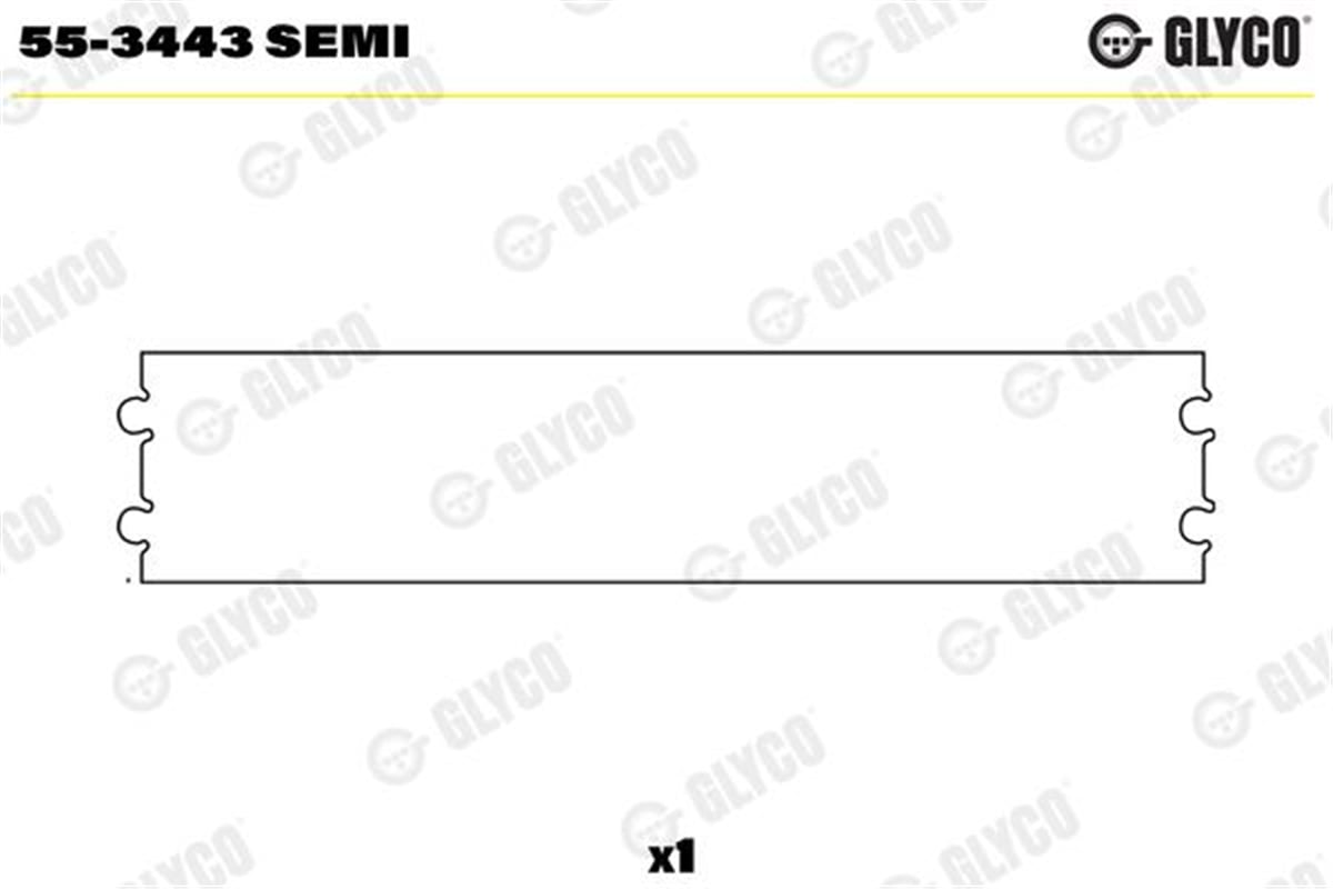 GLYCO SEMI - Piston Kol Burcu - Vw Golf1-golf2-a80-t4-caddy
