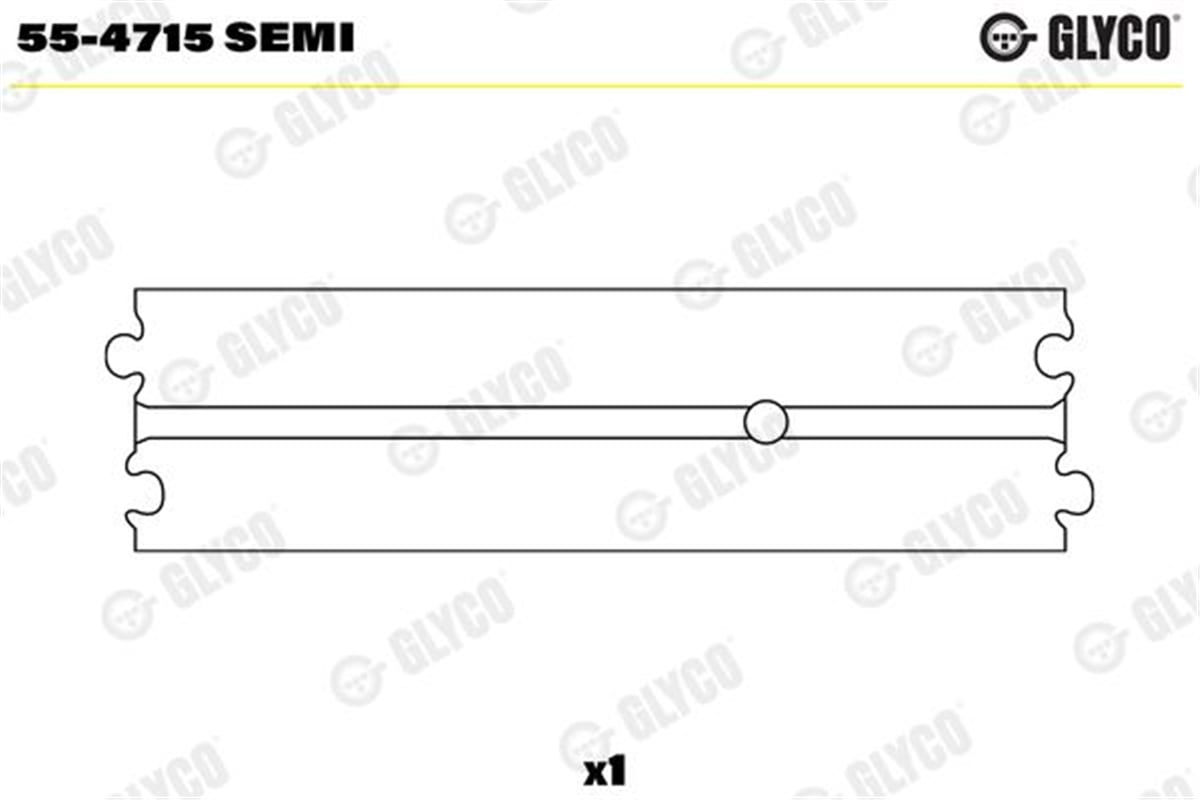 GLYCO SEMI - Piston Kol Burcu - Vw Golf5-jetta-passat-tiguan