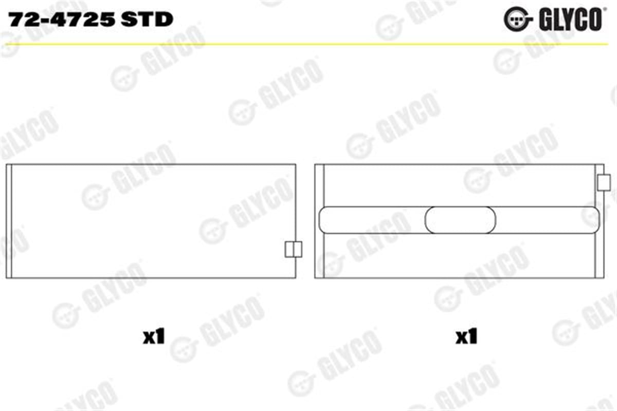 GLYCO STD - Ana Yatak - Mercedes W204-212 Sprt.vito