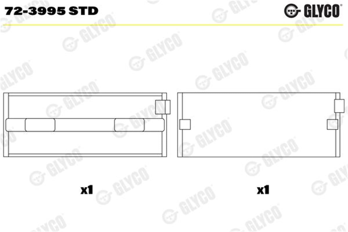 GLYCO STD - Ana Yatak - Opel Vectra C Zafira B