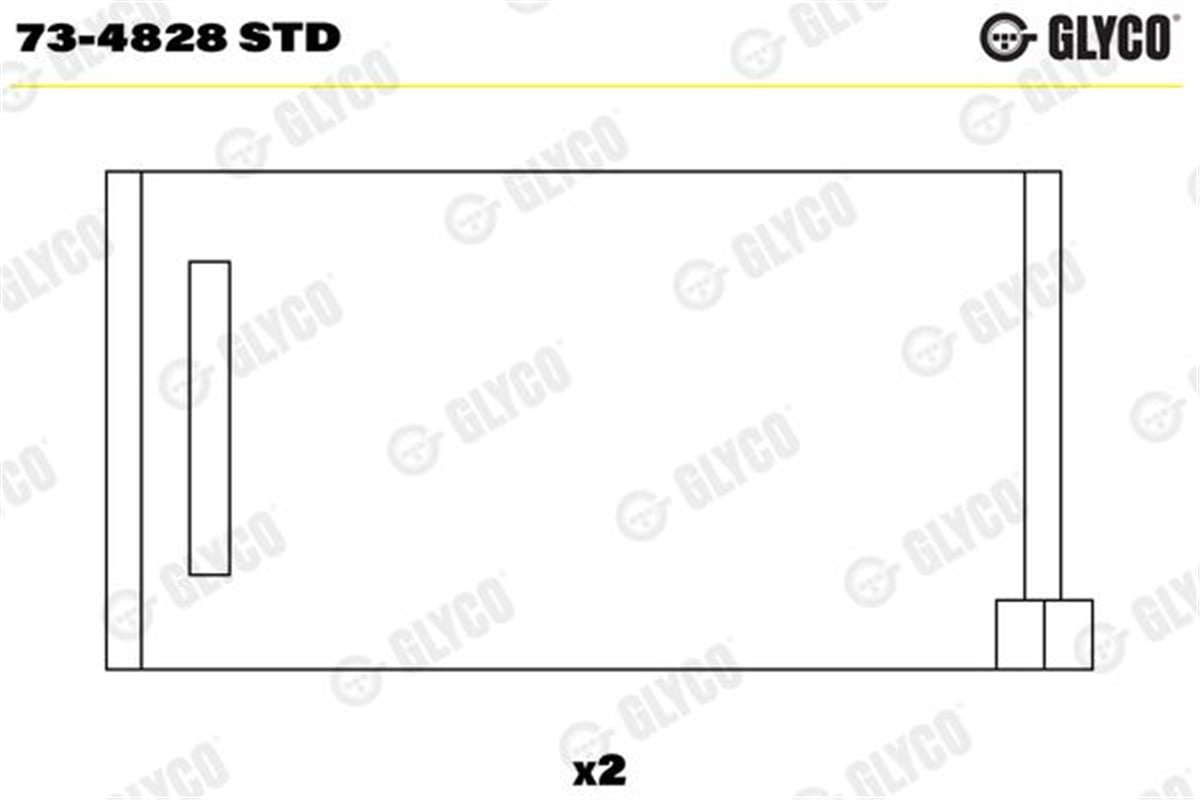 GLYCO STD - Eksantrik Yatagi - Vw T5-touareg