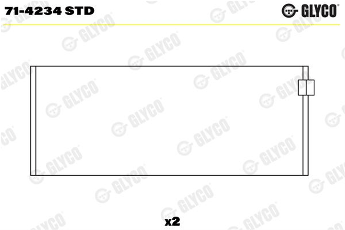 GLYCO STD - Kol Yatak - Fiat Alfa Romeo 155 164-jeep Cherooke-grand Voyager