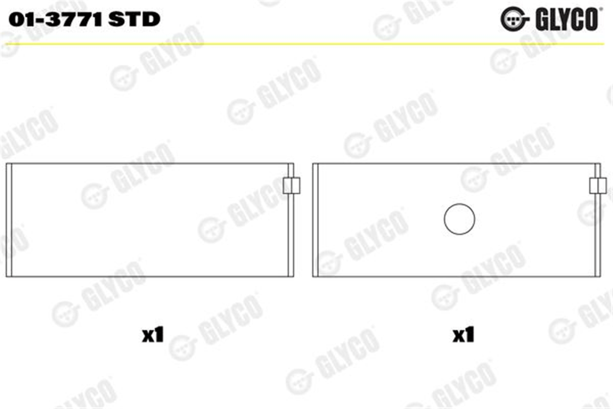 GLYCO STD - Kol Yatak - Mercedes Sprt.208,308,408.d-208,210,308,310,408,410,508.d