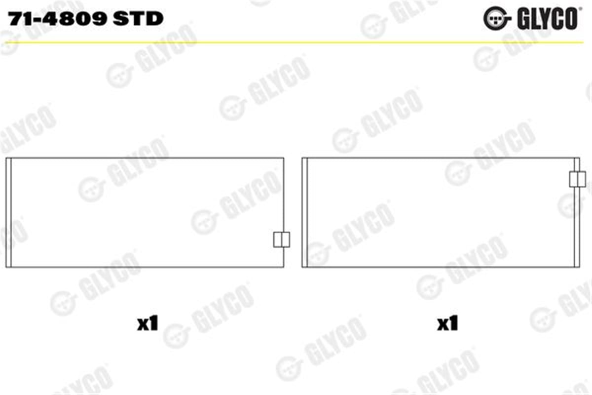 GLYCO STD - Kol Yatak - Mercedes W164-219-212-221