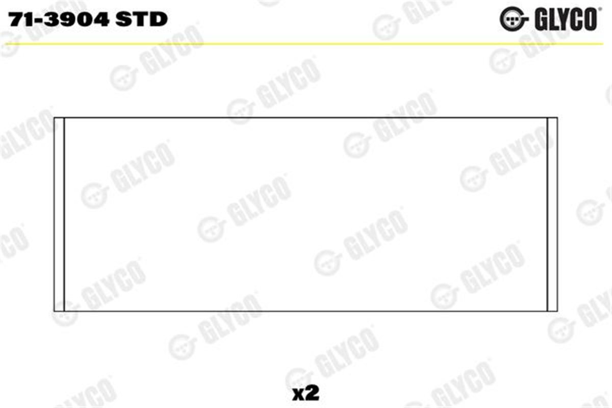 GLYCO STD - Kol Yatak - Vw Caddy-polo-golf5-passat-a3-leon