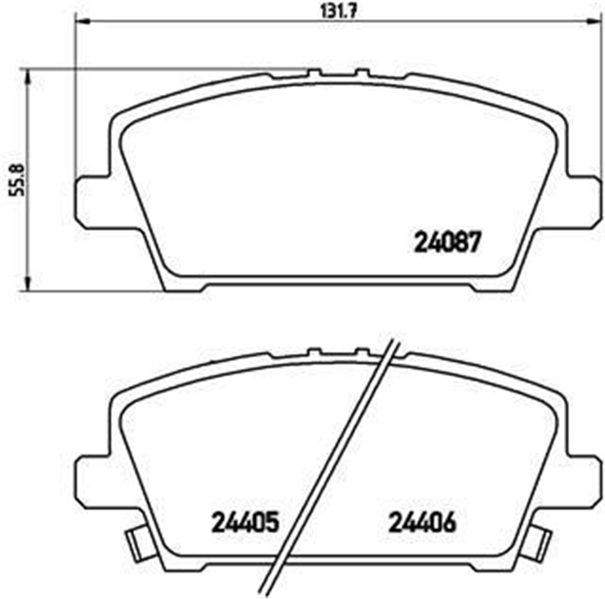 GOODYEAR 101224 - Fren Balatasi Ön - Japon Civic (fk) Hb