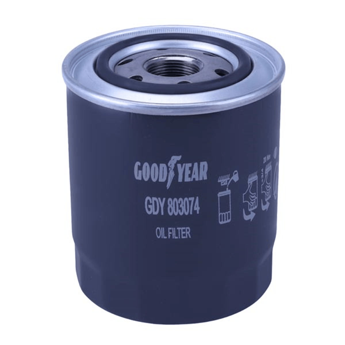 GOODYEAR 803074 - Yag Filtresi - Japon L200 (k14, K64, K74, Ka, Kb) : L300 (p15) 2.5 D 87-08 : B2500 (uf) 2.5 D 96-98 :