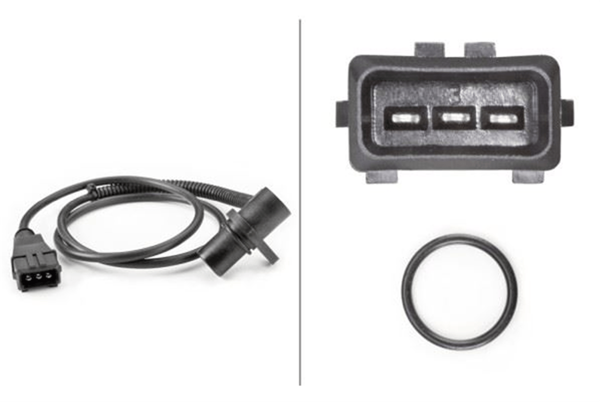 HELLA 163-831 - Krank Devir Sensörü - Opel Vectra B