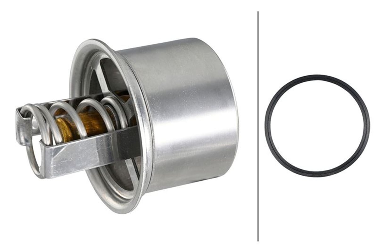 HELLA 778-441 - Termostat - Av Caterpillar, Cummins, Daf, Deutz-fahr, Man, Renault Trucks, Volvo