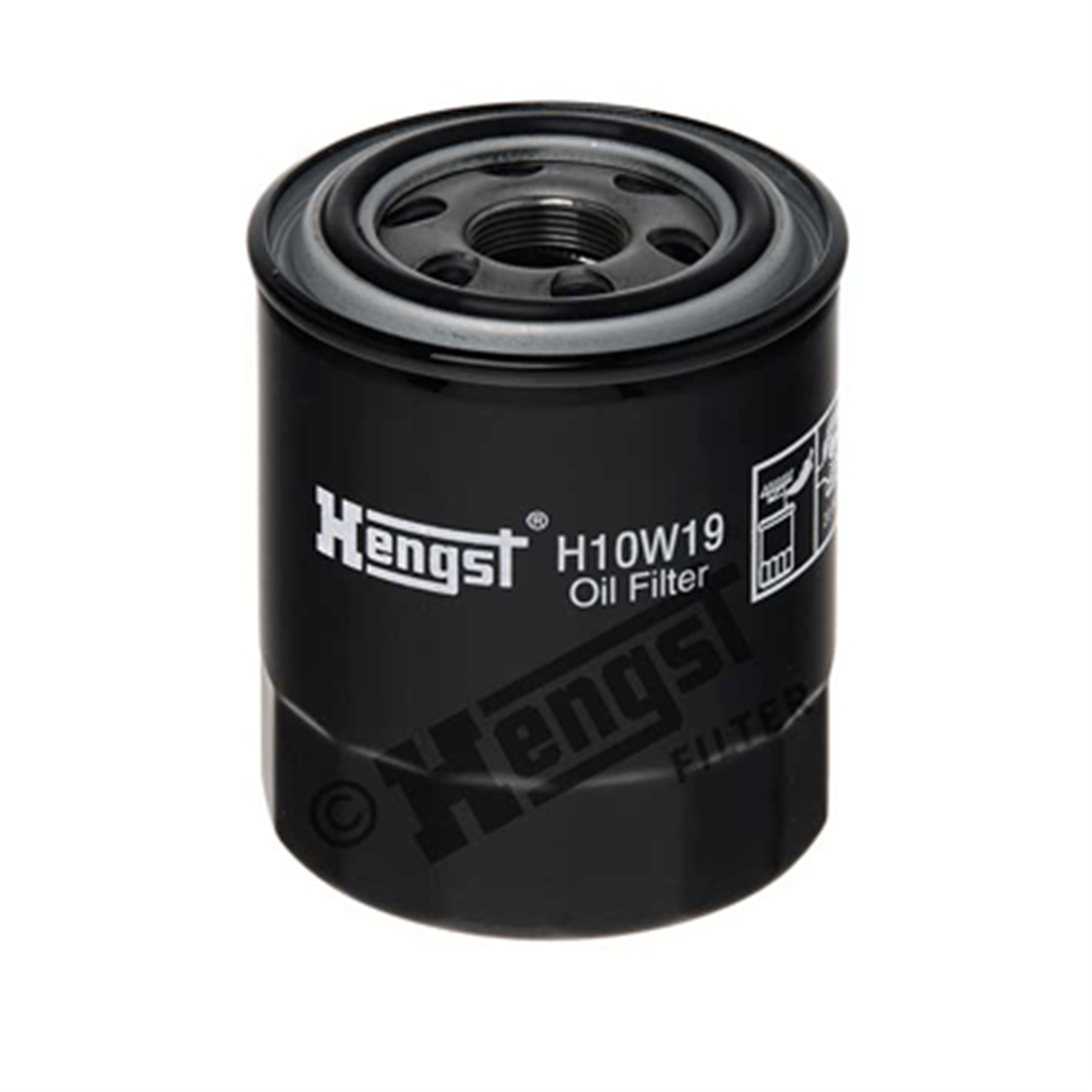 HENGST H10W19 - Yag Filtresi - Kore Starex/h100 Min/h100 Kmy/pregio/hibesta/carnival/k2500/k2700/l200/b2500