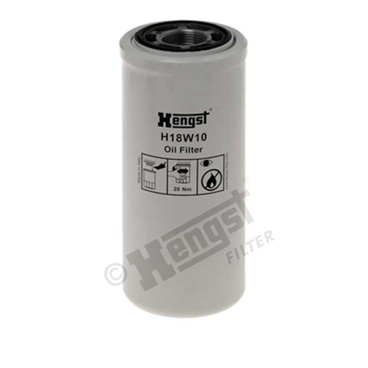 HENGST H18W10 - Hidrolik Filtresi - Av 