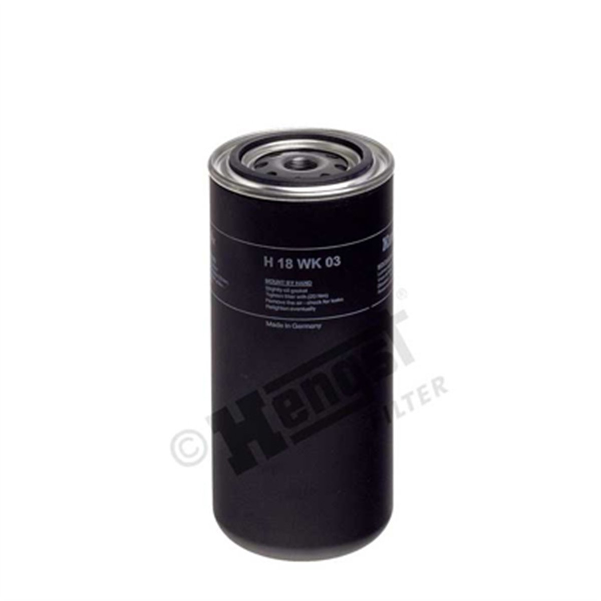 HENGST H18WK03 - Yakit Filtresi - Av 7700, A, B12, Fh12, Fl, Fl12, Fm7, Fm12, Nh12