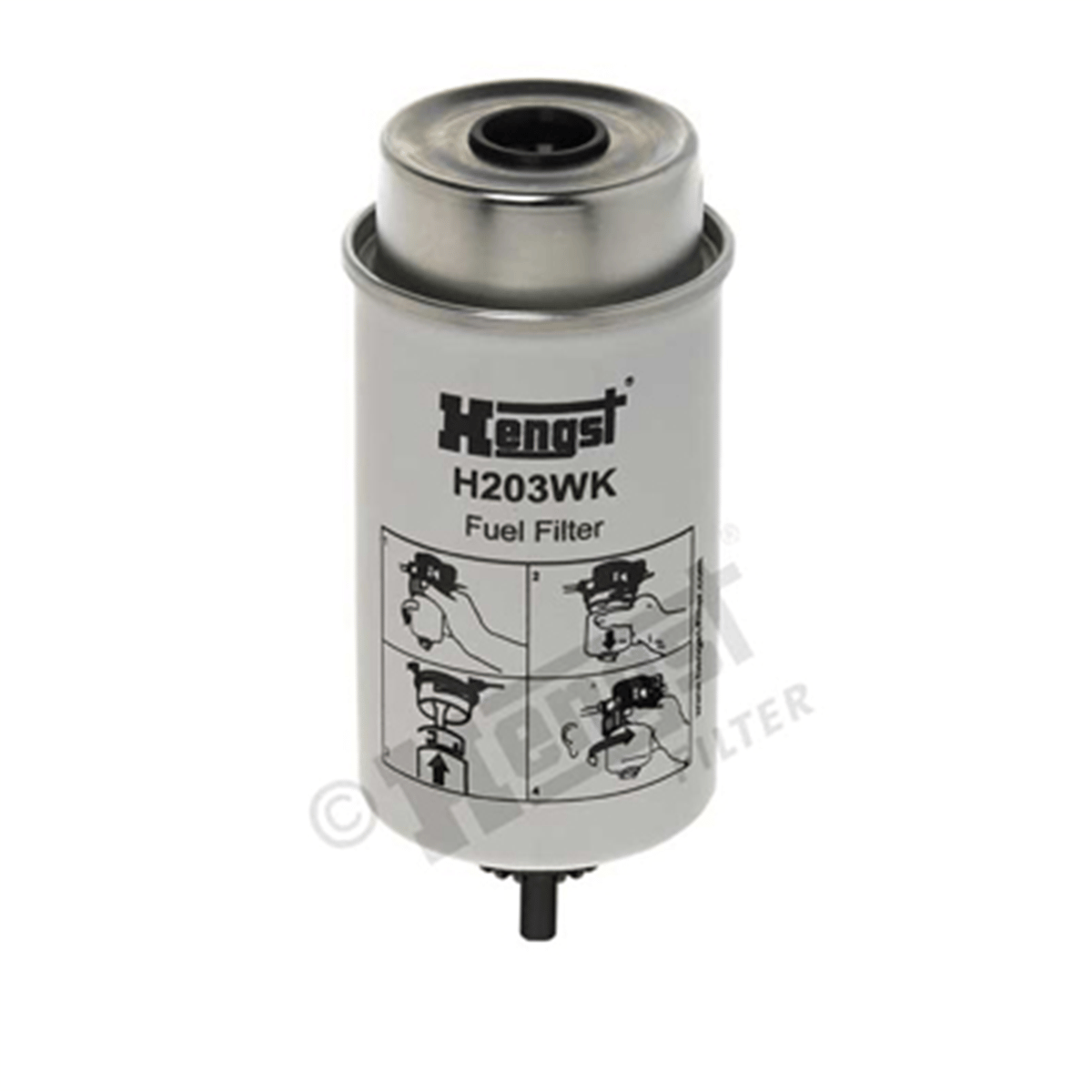 HENGST H203WK - Yakit Filtresi - Ford Transit V184