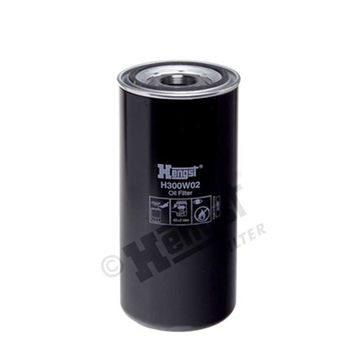 HENGST H300W02 - Yag Filtresi - Av 85 Cf Fa, 95 Xf