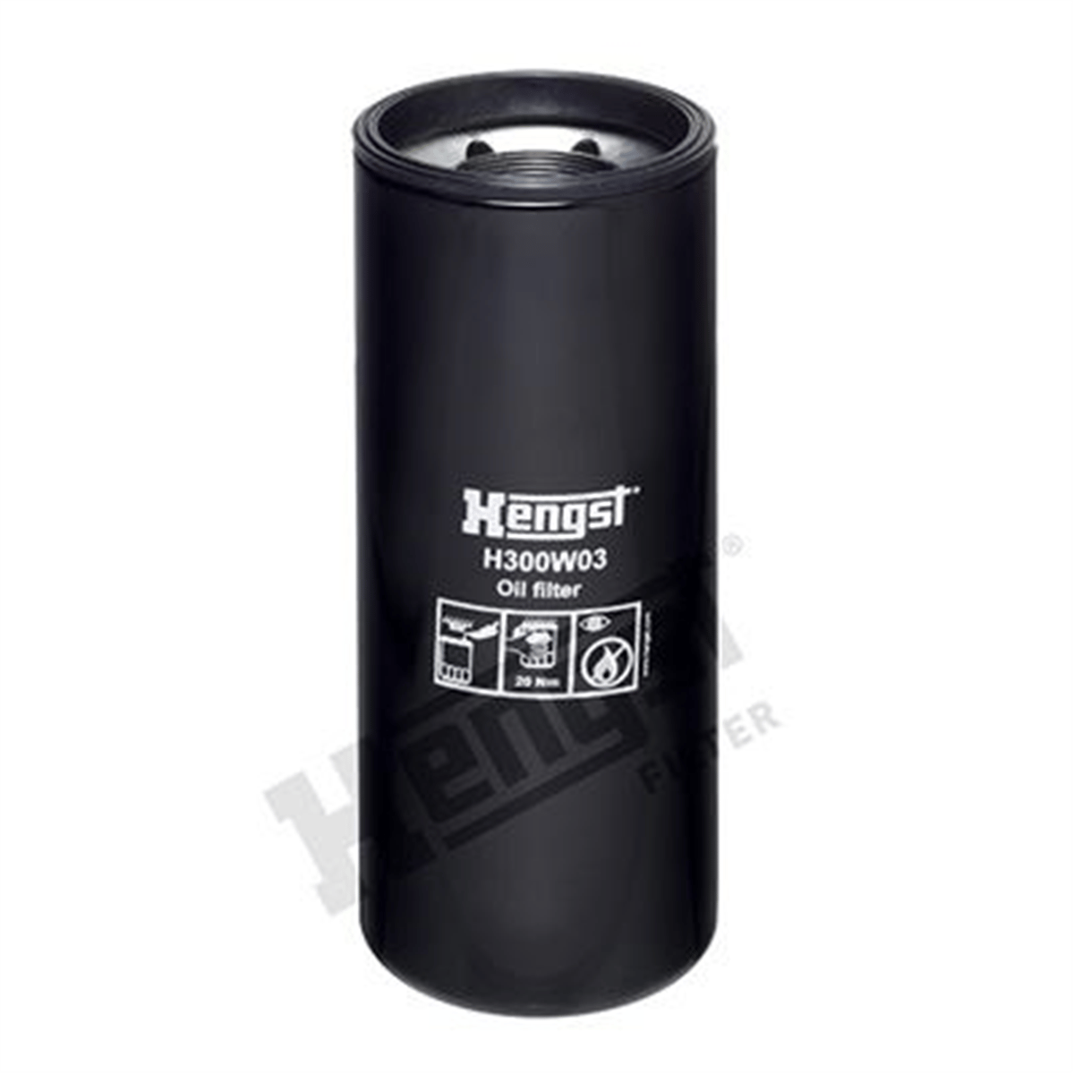 HENGST H300W03 - Yag Filtresi - Av Bmc, Daf, Temsa
