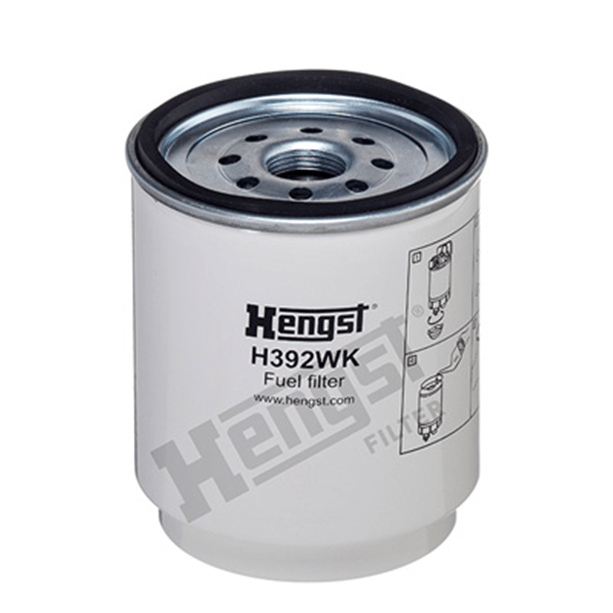HENGST H392WK - Yakit Filtresi - Av Renault Kerax, Magnum, Premium 2, Volvo 7700, 9700, 9900, B9, B11, B13, Fh I/ii/iii, Fh16 I/ii/iii, Fm I/ii, Fmx I/ii