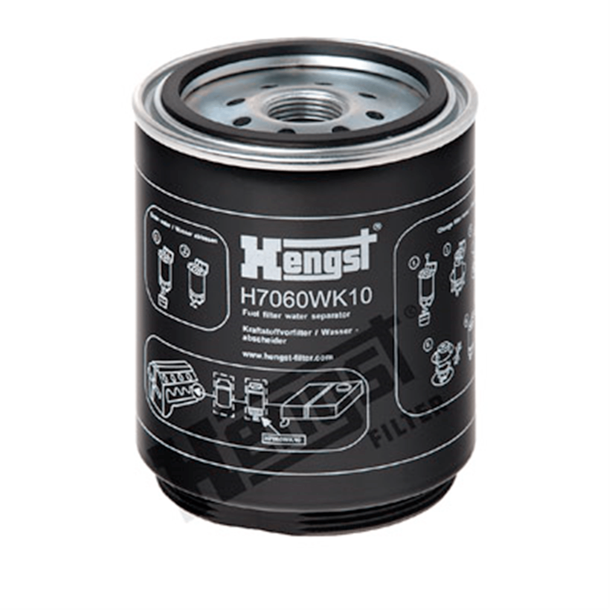 HENGST H7060WK10 - Yakit Filtresi - Av Premium 2 Distribution 340.19