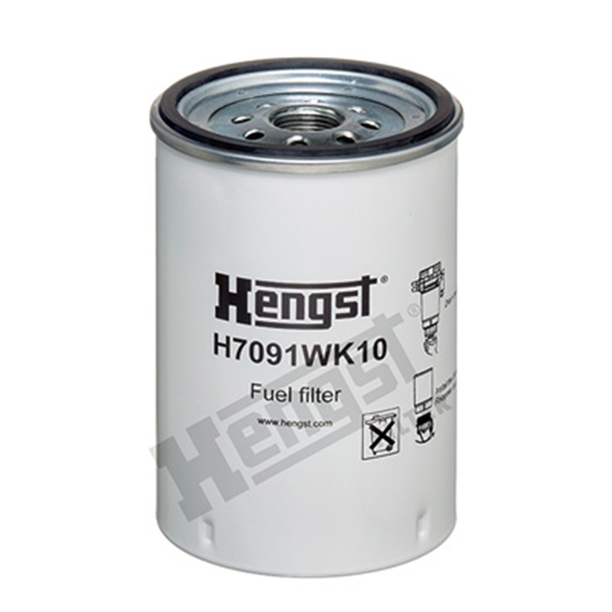 HENGST H7091WK10 - Yakit Filtresi - Av Agco, Claas, Deutz, Deutz-fahr, Fendt, John Deere, Liebherr, Iveco, Massey Ferguson, Mercedes-benz, Renault Trucks, Volvo
