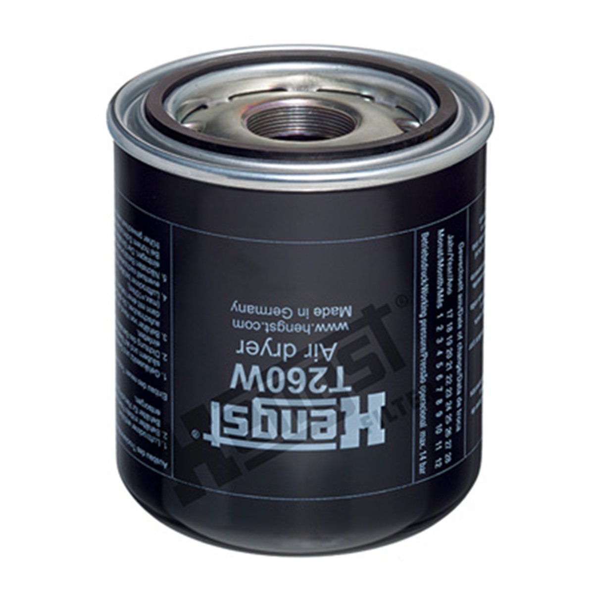 HENGST T260W - Hava Kurutucusu Kartusu, Basinçli Hava Sistemi - Av Cf Ft 290