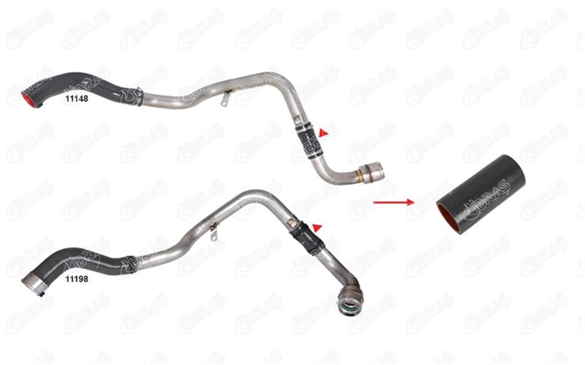 IBRAS 11149 - Turbo Hortumu - Renault Duster Logan Sandero