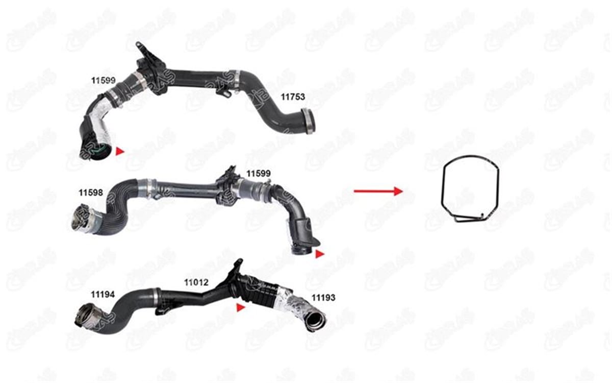 IBRAS 11485 - Turbo Hortum Tutucu Yay - Renault Fluence/megane Iii/scenic Iii/kangoo Iii